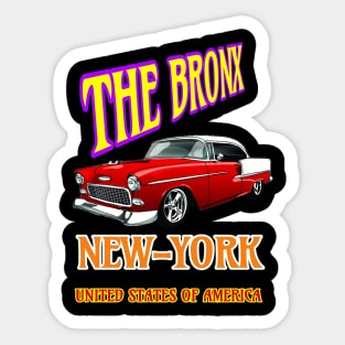 THE BRONX NEW YORK UNITED STATES OF AMERICA Sticker